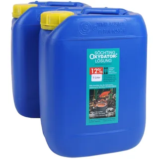 10 Liter Söchting Maxi-Oxydator Lösung 12%, 2 x 5 Liter Nachfüllpack