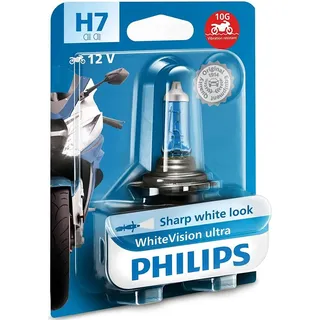 Philips Automotive 12972WVUBW Halogen Leuchtmittel WhiteVision Ultra moto