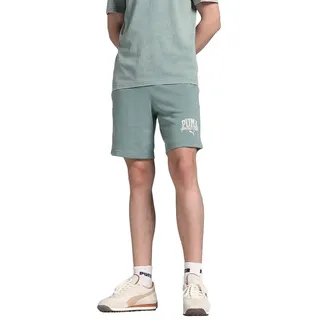 Puma Class Shorts 8" TR Gestrickte Shorts, Green Moon,