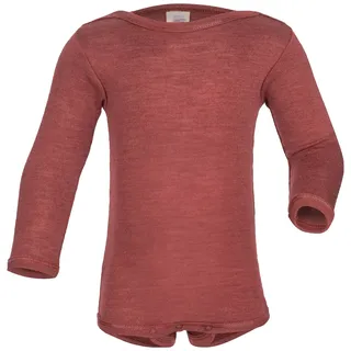 Engel Natur Merino/Seide Langarm Babybody GOTS 86/92