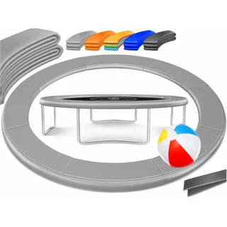 Kesser KESSER® - Trampolin Randabdeckung Ø 244 , 305 , 366 cm 30cm breit 100% UV-beständig reißfest Federabdeckung , Grün , Blau