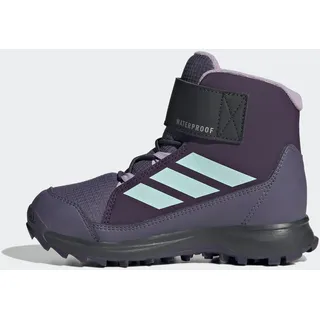 adidas Kinder Terrex Snow Cf Climawarm Winter Shoes Kids Purple 5 Schuhe zum Wandern, Aurora Plum Semi Flash Aqua Powder Plum