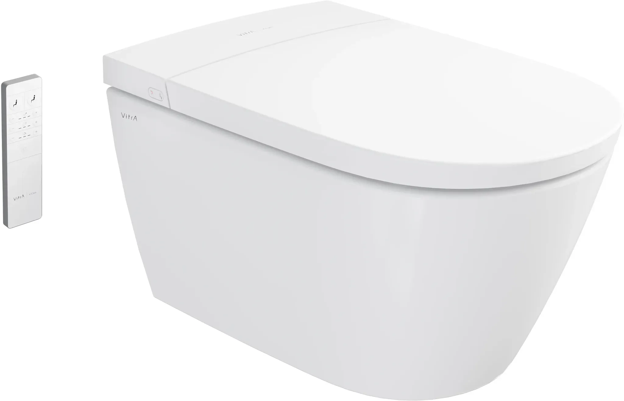 V-Care 3.0 Base Dusch-Wand-WC mit Vortex-Spülung ohne Spülrand 38 x 60 x 41 cm (BxTxH) Weiß Hochglanz mit Oberflächenveredelung Clean