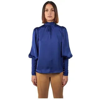 & Me Cinthya Langarmbluse - Navy Blue - 42