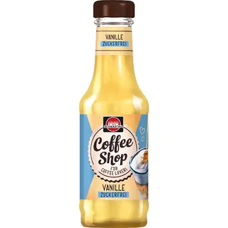 Schwartau Coffee Shop Vanille zuckerfrei Kaffeesirup, 200,0 ml