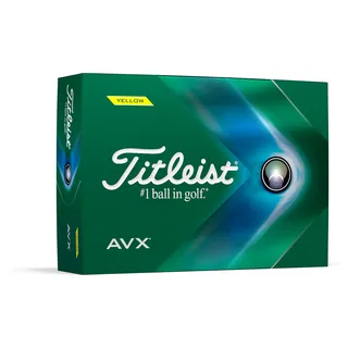 Titleist AVX Golfbälle, yellow