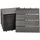 WPC Bavaro anthrazit 30 x 30 x 2,2 cm 9 St.