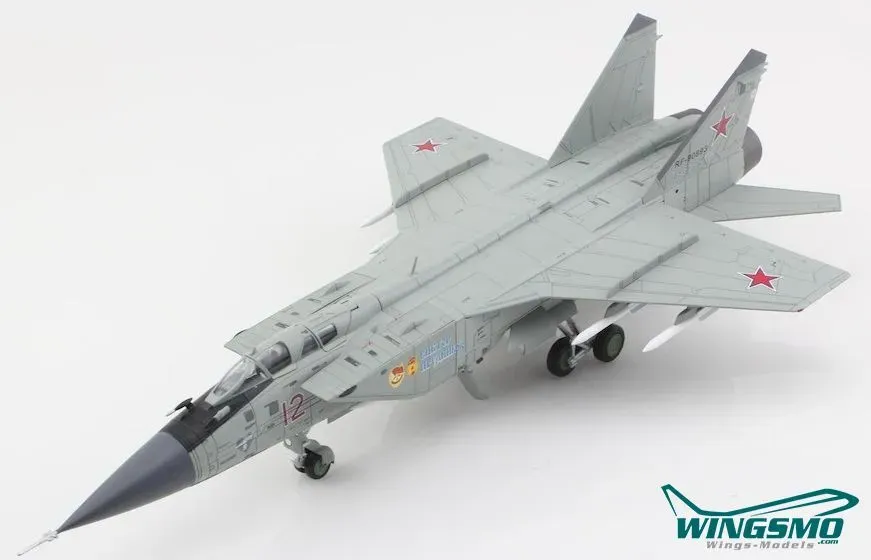 Hobby Master Russian Air Force Mikoyan MIG31BM Foxhound Viktor Prudnikov Red 12 2017 HA9707