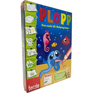 terzio Plopp: Das coole 3D-Malprogramm: Für Kids Deutsch PC