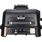 Ninja Elektrogrill Woodfire Pro XL OG850EU, 1700 W, Tischgrill mit Deckel, Grillfläche 45 x 31 cm