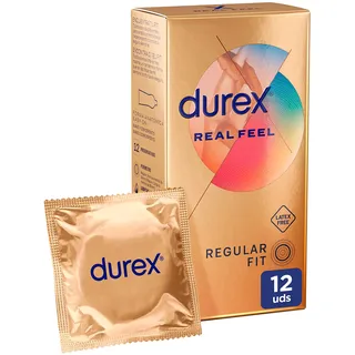 DUREX Real Feel 12 Stück, Transparent, One size