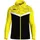 Trainingsjacke mit Kapuze Kinder 808 schwarz/soft yellow 140