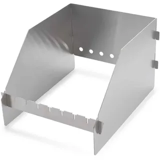 SANTOS Windschild für Seitenbrenner SANTOS S-Serie & E-Serie und Burnhard Earl | Edelstahl