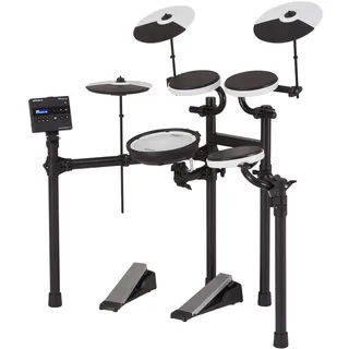 Roland TD-02KV V-Drums | Elektronisches Drumkit mit dynamischer Spielbarkeit, geräuschreduzierenden Features, Mesh-Head Snare, großzügigem Aufbau wie bei einem Akustik-Schlagzeug