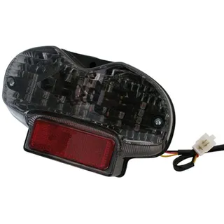 Shin Yo LED-Rücklicht mit getöntem Glas, SUZUKI GSF 600 Bandit 00-, GSF 1200 01- (Black)