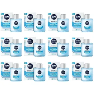 NIVEA (3) NIVEA MEN SENSITIVE COOL AFTER SHAVE LOTION 100ML 3X100ML FREE SHIPPING