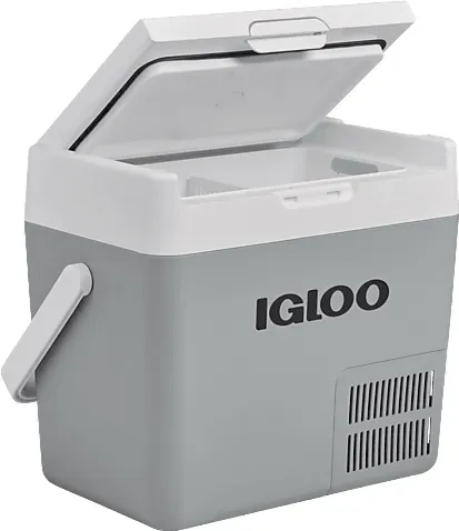 IGLOO ICF18 Kompressorkühlbox (19 l, 12V Anschluss, 19 Mist/White)