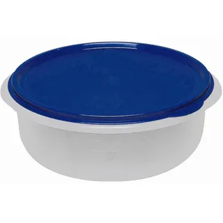 Wüllner+Kaiser WUELLNER Hefeteigschüssel 6l, mit Plopp-Effekt+Maßskala, blau/transparent