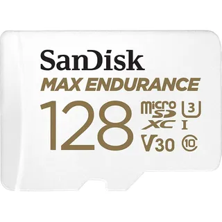 SanDisk Max Endurance microSD Class 10 UHS-I V30 + SD-Adapter 128 GB