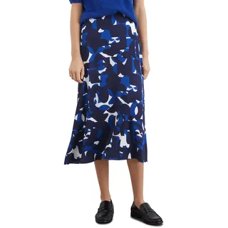 Marc O'Polo "aus bedruckter Viskose", Damen, Gr. 38, bunt (multi), Obermaterial: 100% Viskose; Futter: 100% Nicht verfügbar, bedruckt, casual, ausgestellt wadenlang, Röcke
