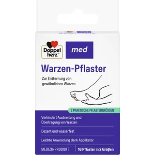 Doppelherz med Warzen-Pflaster - wasserfest