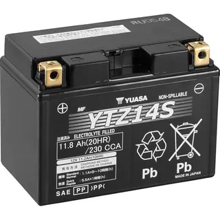 YUASA YTZ14S Motorradbatterie