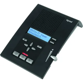 Tiptel Ergophone 333, Telefon, Schwarz