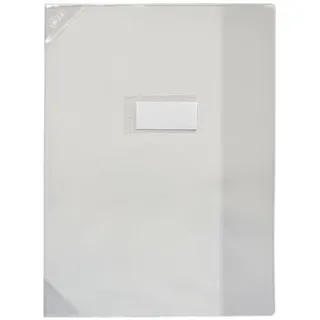 Oxford ELBA Heftschoner STRONG LINE, DIN A4, aus PVC, transparent farblos, mit breiter Klappe, 210 x 297 mm