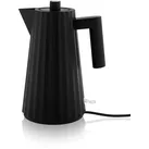 Alessi Elektrischer Wasserkocher Plissé schwarz 1,7l