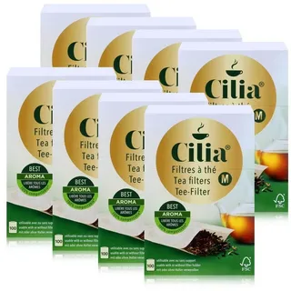 Cilia CILIA® Teefilter 100Stk. Grösse M mit/ohne Halter verwendbar ( 8er Pack )