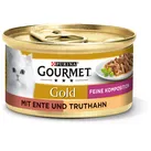 Gourmet Gold Feine Komposition Ente & Truthahn 12 x 85 g