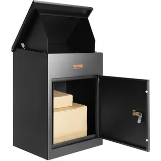 Vevor Paketbriefkasten 44x35x58,3cm Schwarz