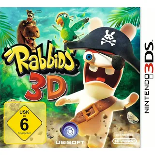 RABBIDS 3D NINTENDO 3DS SPIEL NEU / JUMP'N'RUN ABENTEUER MIT DEN RABBIDS. #