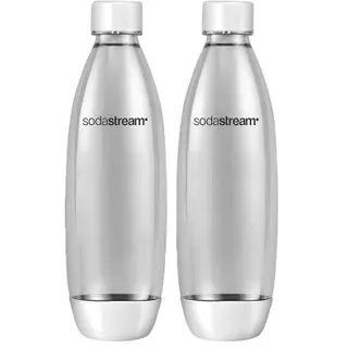 Sodastream Sicherungsflaschen, Wassersprudler Zubehör, Weiss