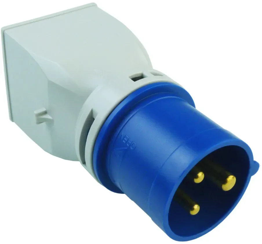 CEE Camping Adapter 16A 3 pol auf 230V Schuko Adapterstecker Caravan M-L 6.8216.D
