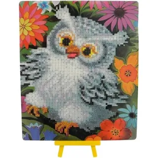 Vedes Diamond Painting Eule mit Aufsteller 6027-25071