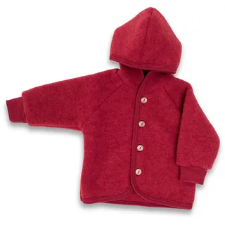 Engel Natur Engel Kinder Hoodie Jacke (Größe 86 , rot)