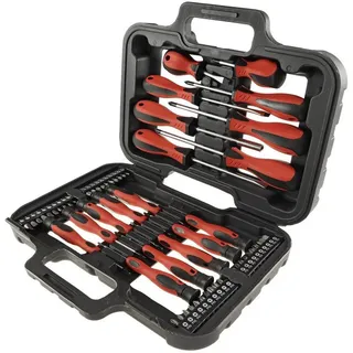 ChiliTec Schraubendreher Set 58 Teile Profi Magnethalter