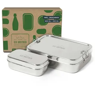 Eco Brotbox XL mit Snackbox 1 St