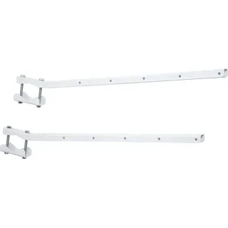 Sauvic Verstellbare Wäscheleine Für Geländer - White - One Size
