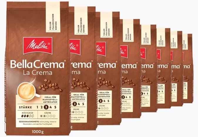 Melitta® BellaCrema La Crema 8 x 1kg