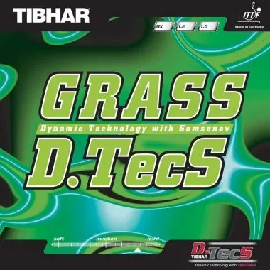 Tibhar Belag Grass D.TecS schwarz OX - schwarz OX
