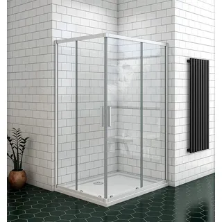 Aica Sanitär Duschkabine Duschabtrennung Dusche 90x70cm