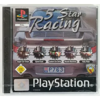 5 Star Racing - German Version - Play Station 1 - PS1 - Neu Saled - Versiegelt