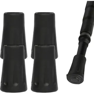 WUSJCOF 4PCS Gummipuffer für Wanderstöcke, Profi Walking Stöcke, Gehstock Gummispitzen, Ersatz Gummi Puffer für Trekkingstöcke
