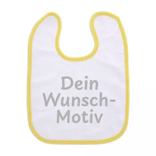 Babylätzchen mit Klettverschluss mit Kindermotiv & individuellem Druck