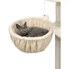 Liegemulde für Kratzbäume, 40 cm Durchmesser, 25 cm Tiefe, beige
