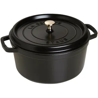 30 cm rund schwarz
