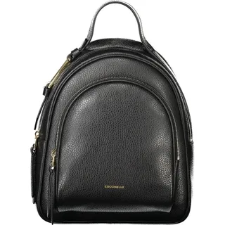 Coccinelle Rucksack Malory Backpack Grained Leather S Noir