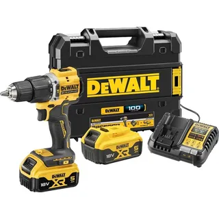 DeWalt DCD100YP2T Akku-Schlagbohrschrauber inkl. Koffer + 2 Akkus 5.0Ah